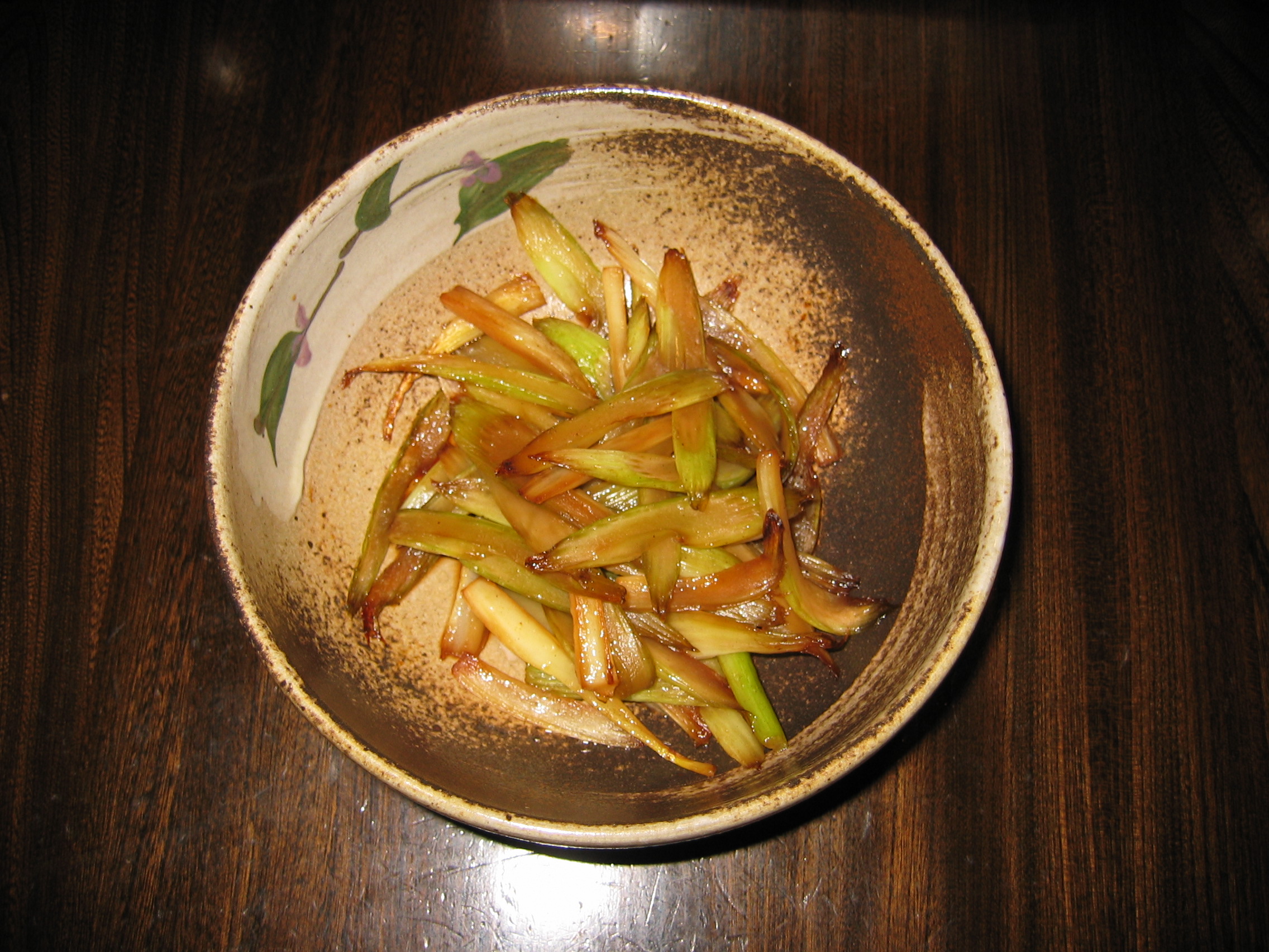 Celery Kinpira