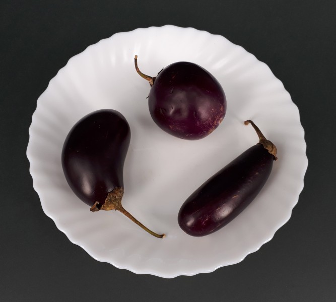 3 x Small eggplant 2017 C3
