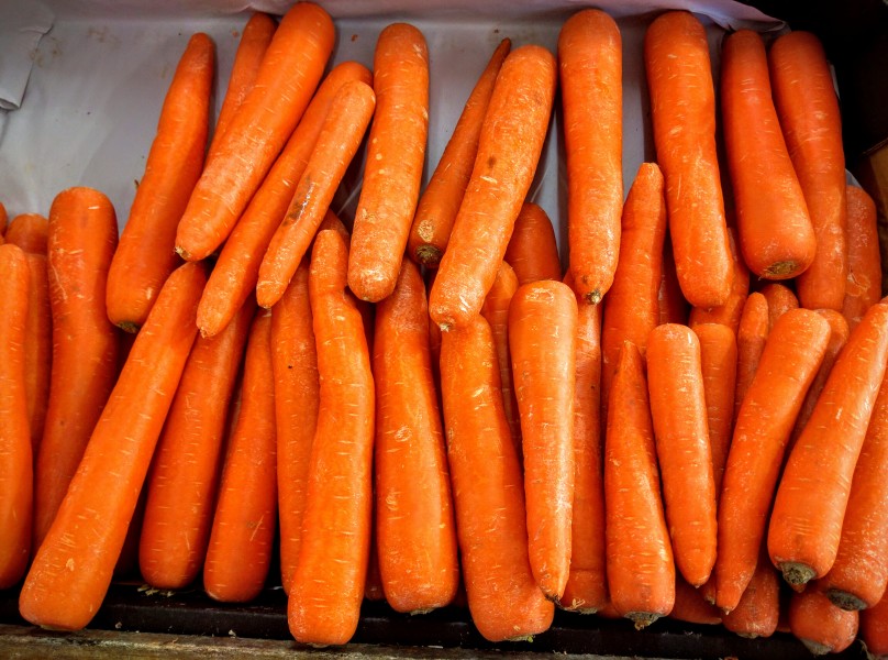 Carrots in store