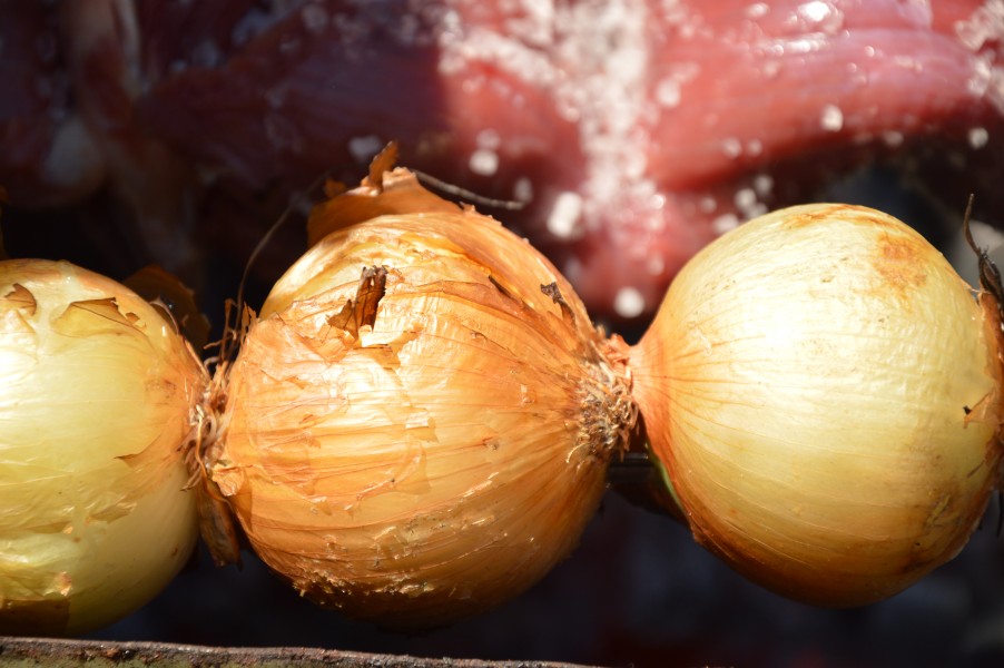 Cebola assada