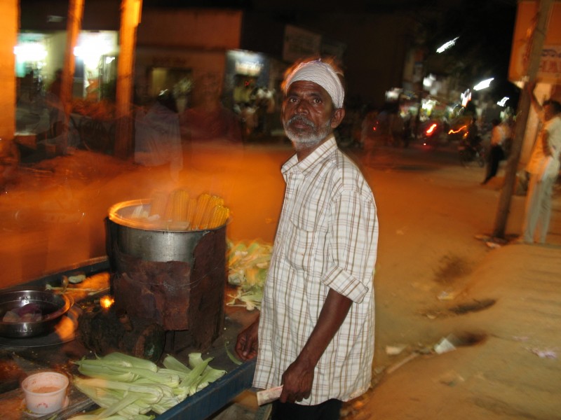 Corn Seller