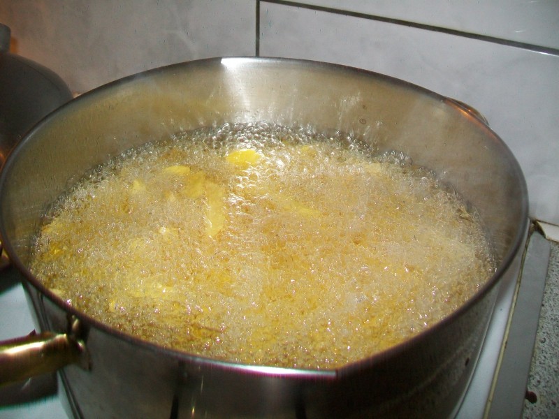 Frytki w garnku