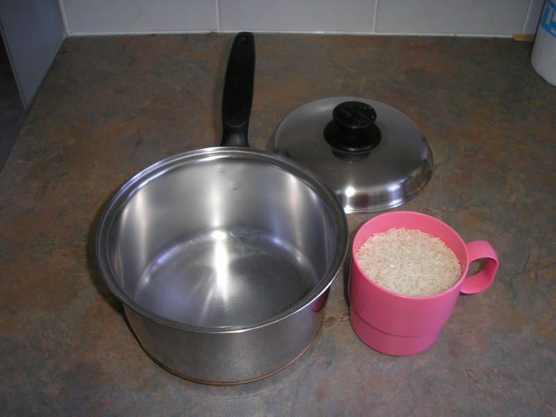 Steamed Rice How to 01