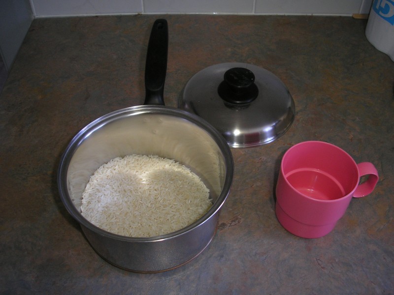 Steamed Rice How to 02