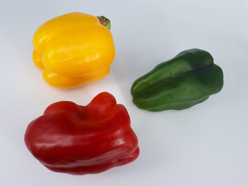 Three bell peppers 2017 A
