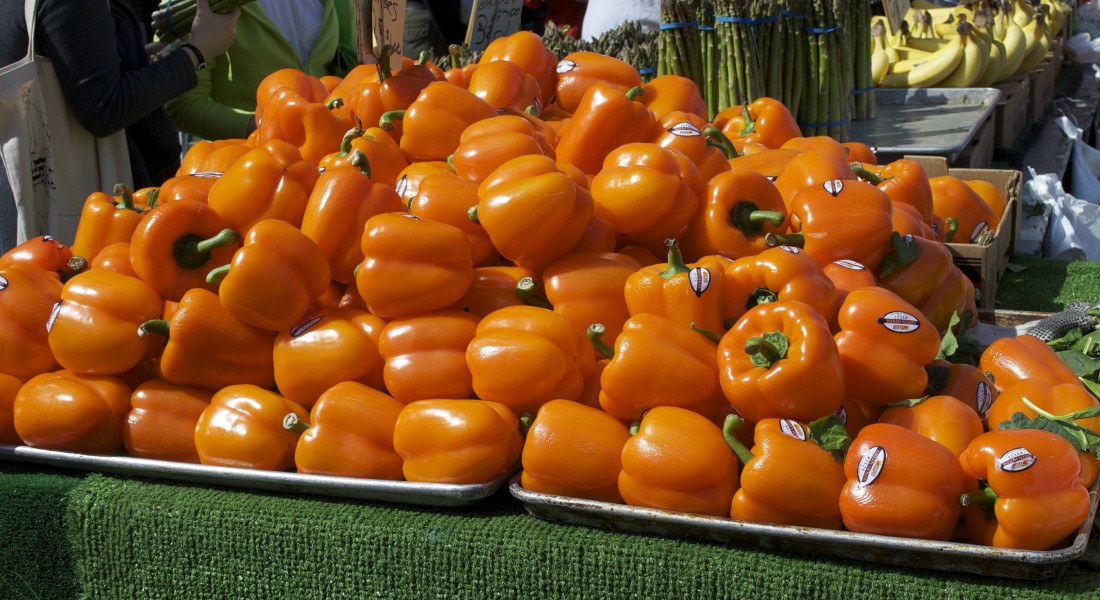 Yellow bell peppers