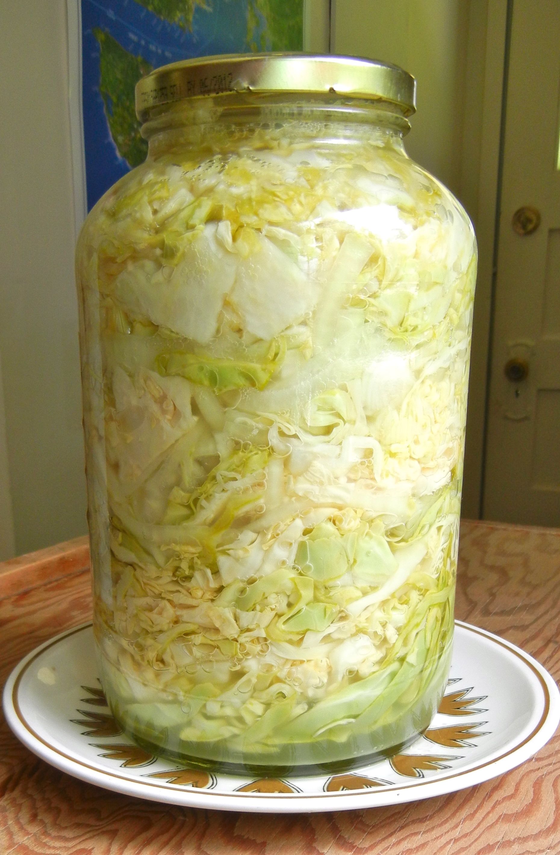 Sauerkraut Jar