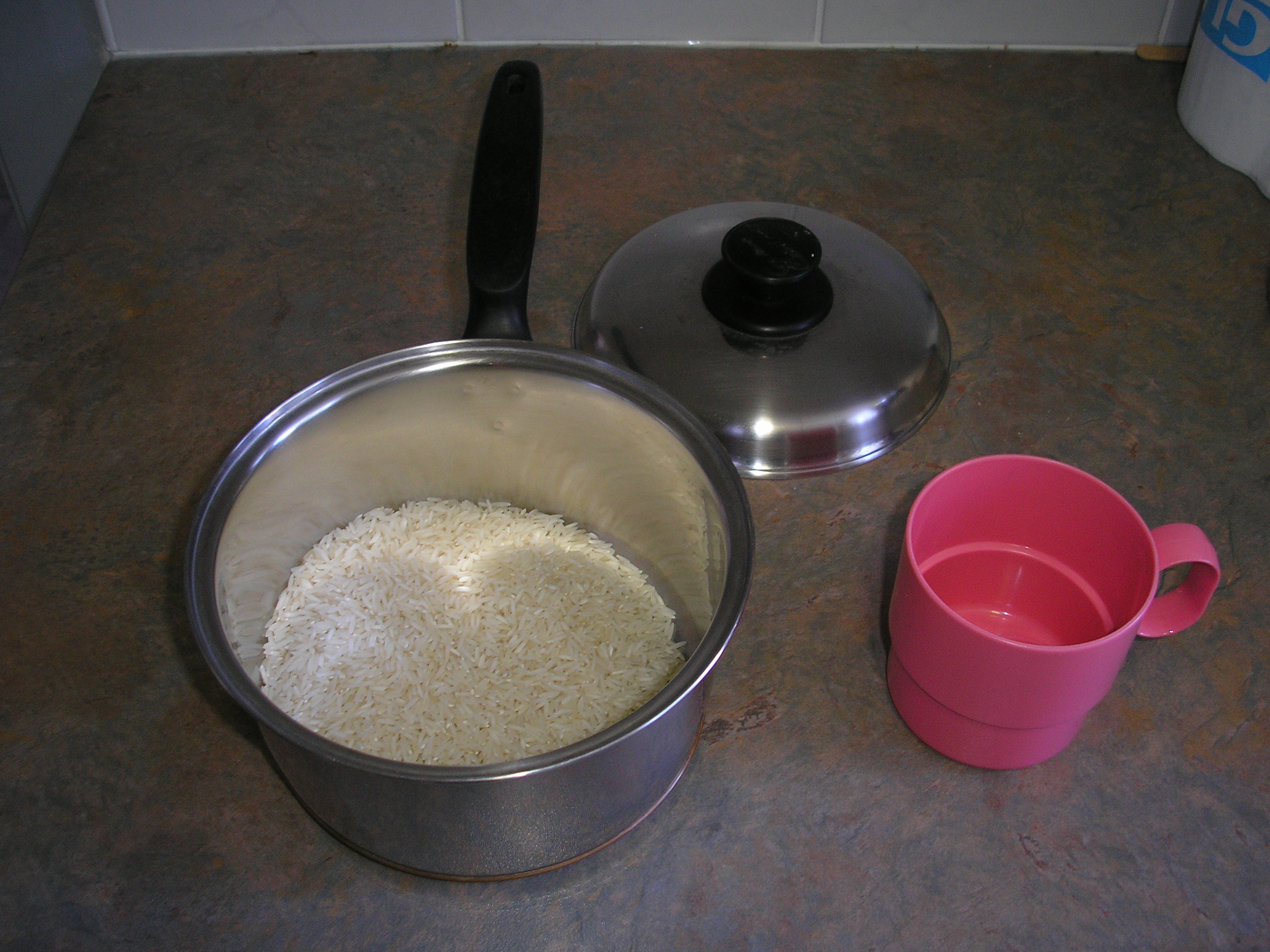 Steamed Rice How to 02