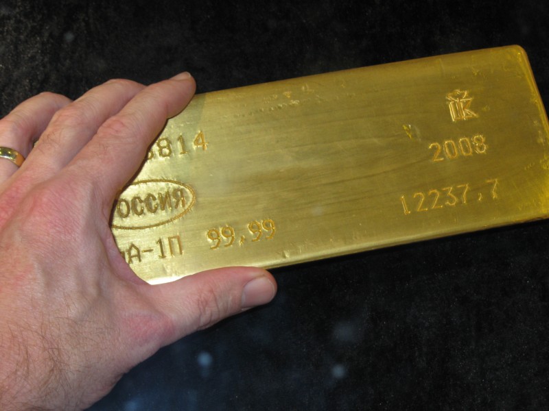 Gold bar 400 oz
