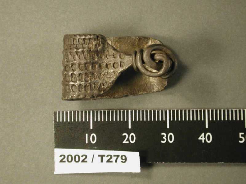 Viking silver finger ring