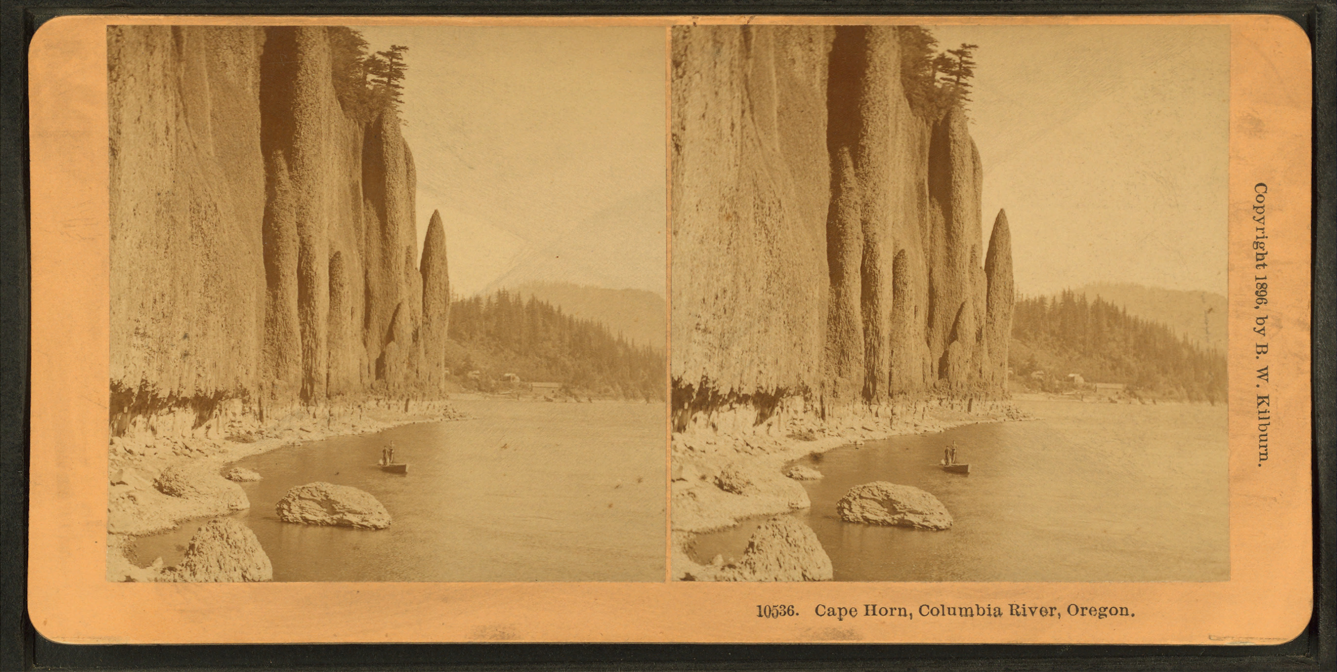 Cape Horn. Columbia River, Oregon, from Robert N. Dennis collection of stereoscopic views 2