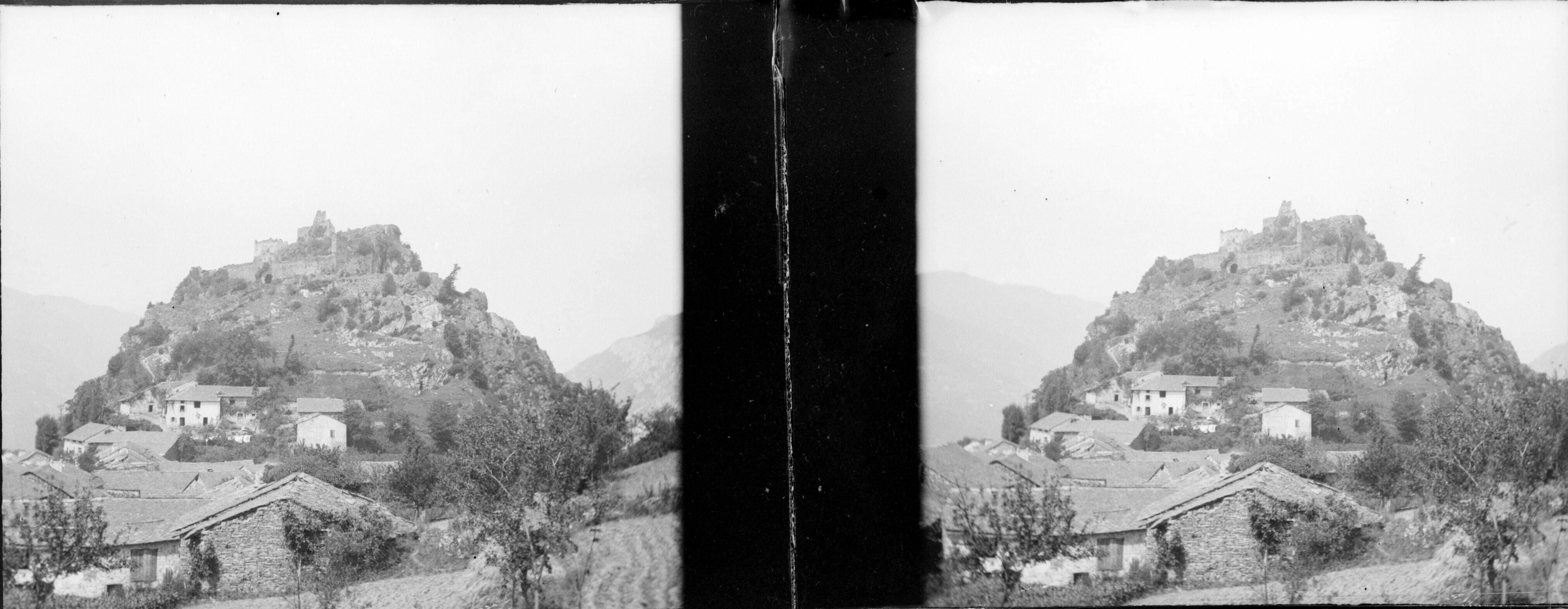 Château de Lordat, Ariège, 1901