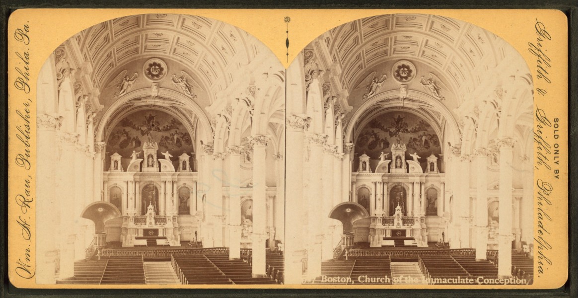 Boston, Church of the Immaculate Conception, by Rau, William Herman, 1855-1920