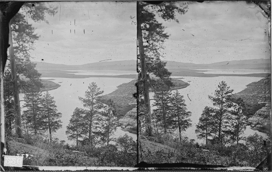 LAGUNAS CABALLO OR HORSE LAKES, 14 MILES NORTHWEST FROM TIERRA AMARILLA, NEW MEXICO - NARA - 523992