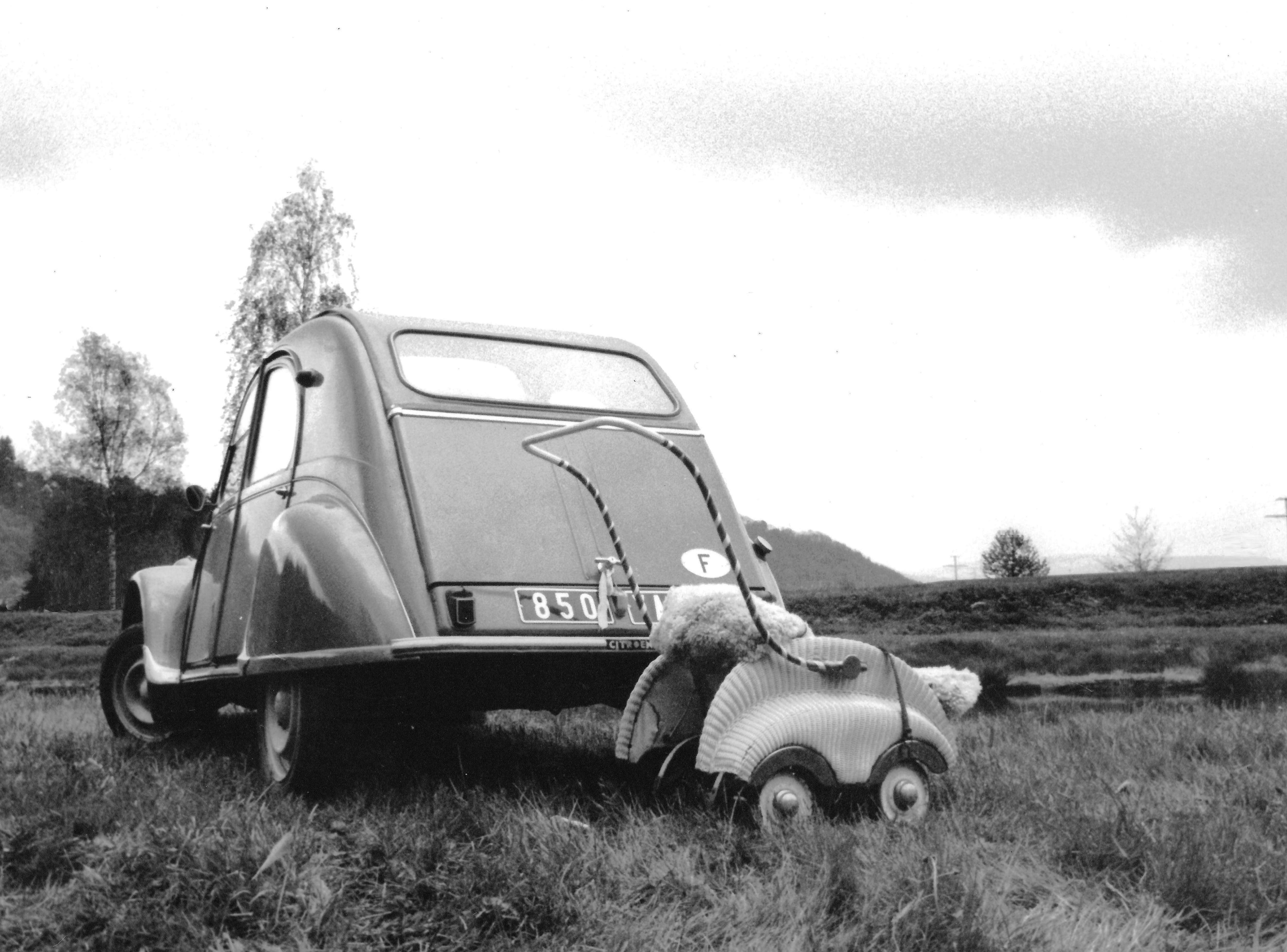 2cv et poussette