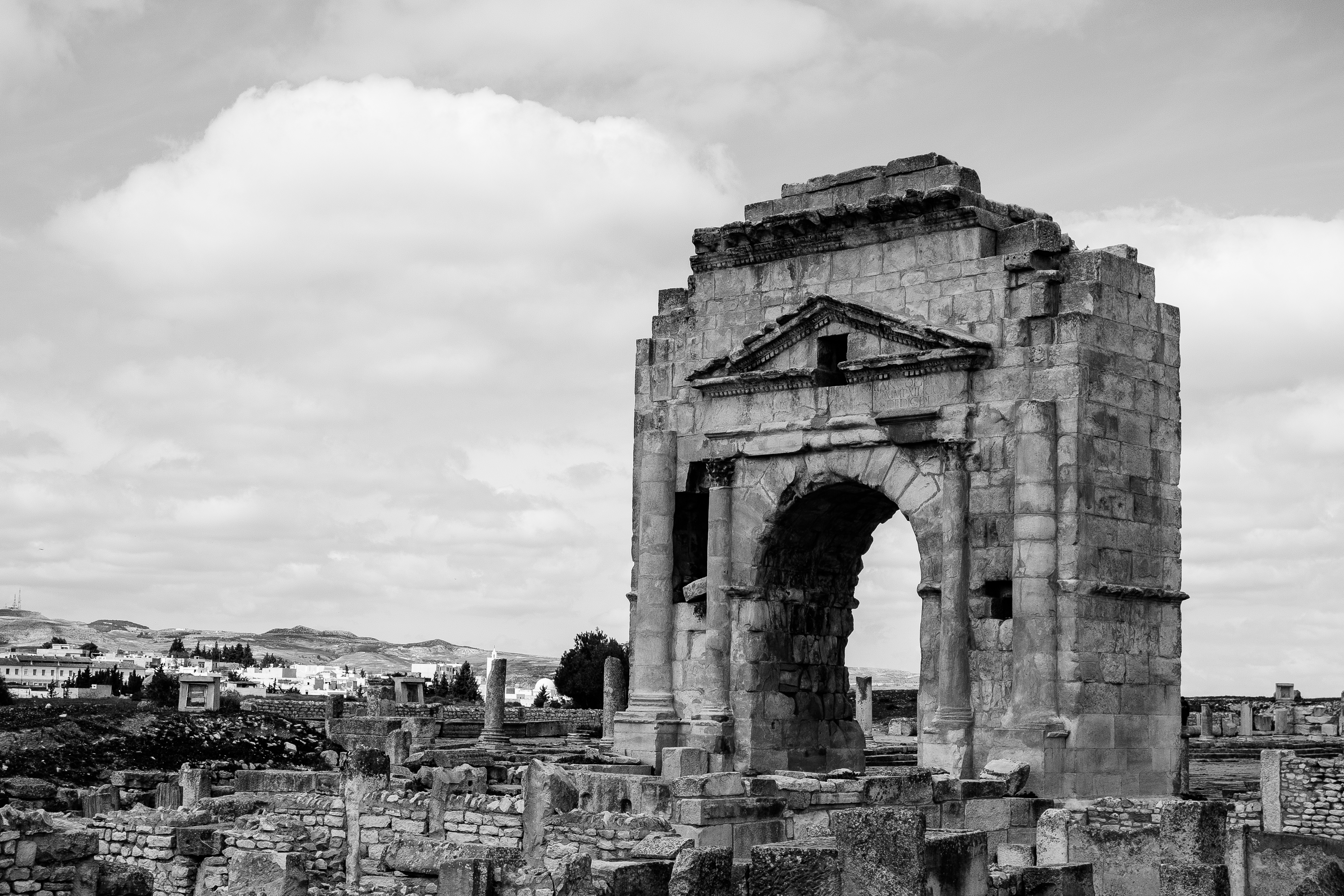 Arc de Trajan, Makthar