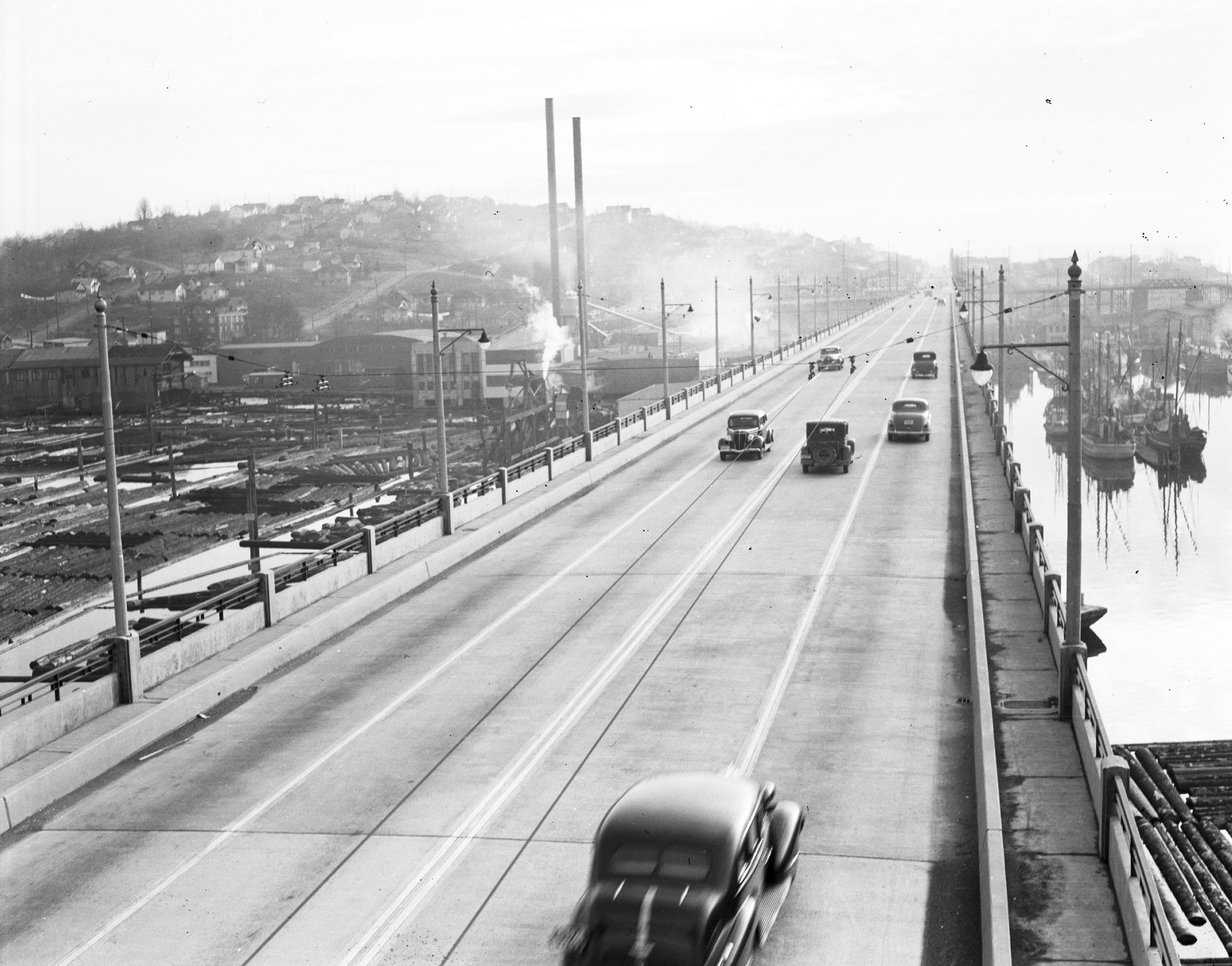 Ballard Bridge, 1941