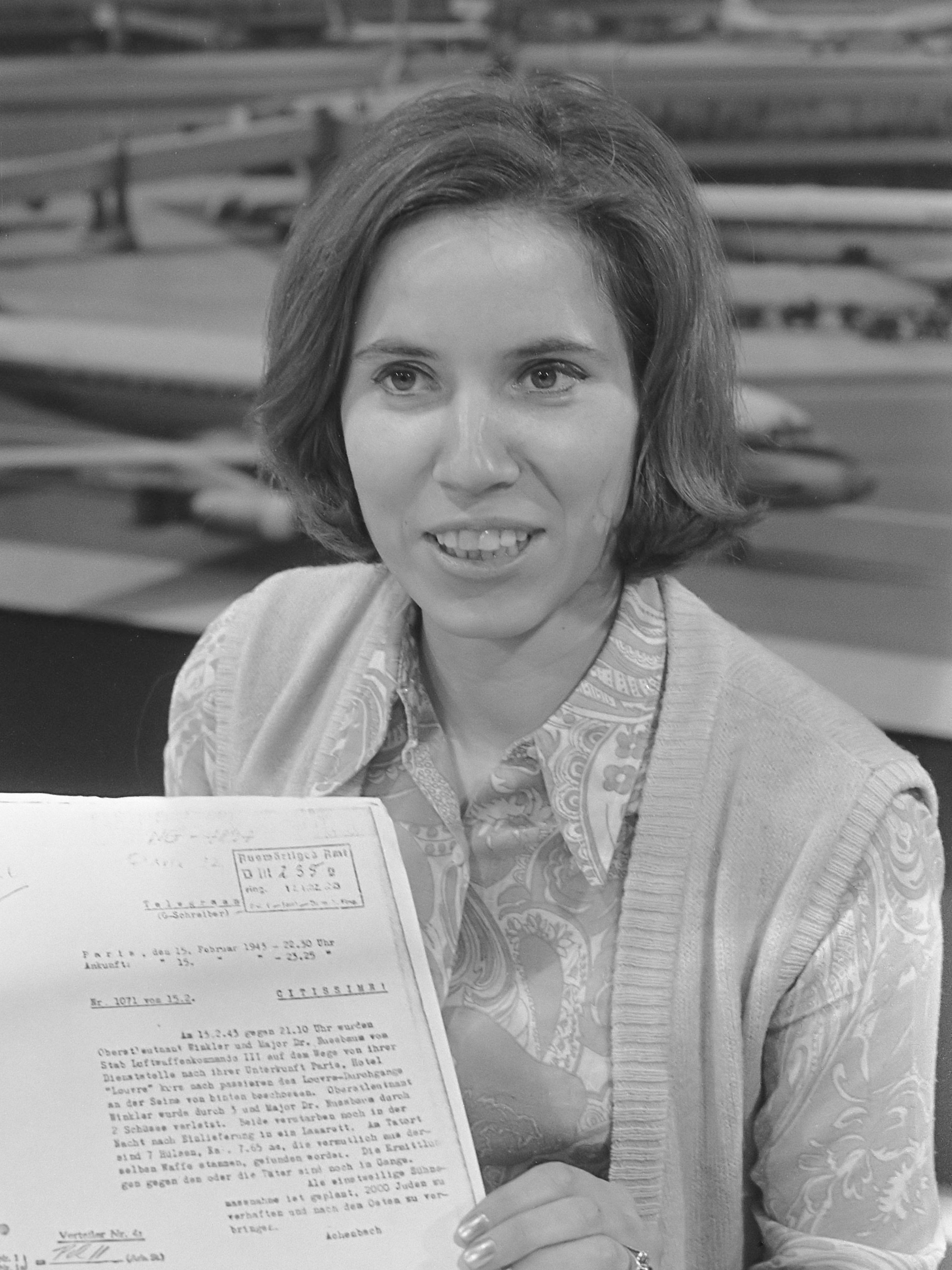 Beate Klarsfeld (1970)