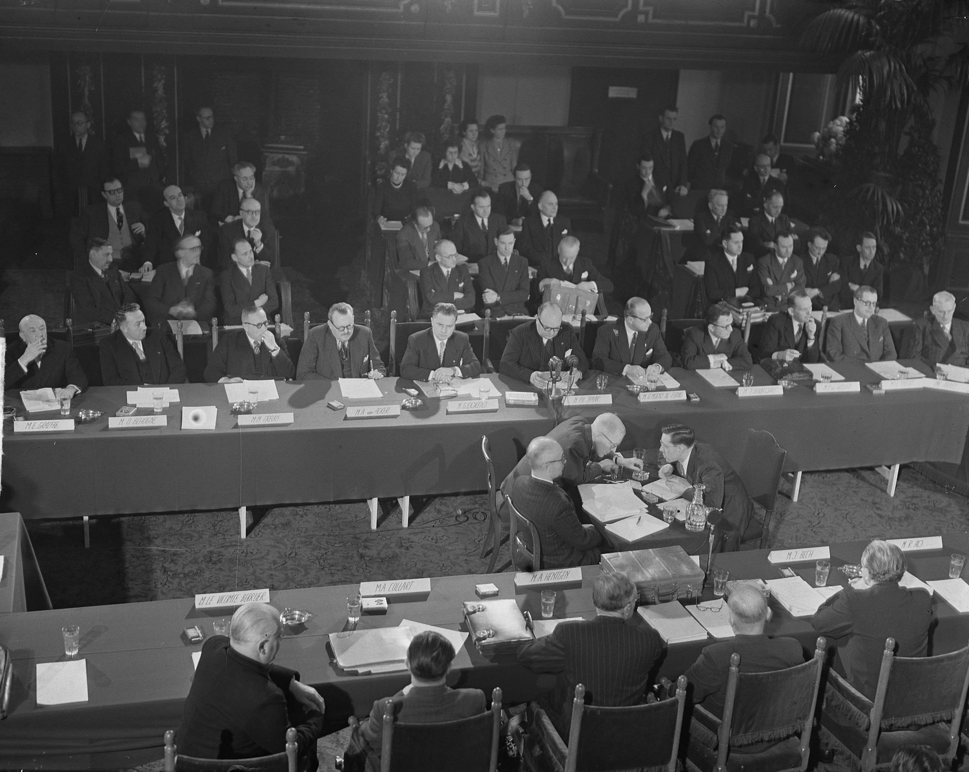 Benelux conference The Hague March 1949-101