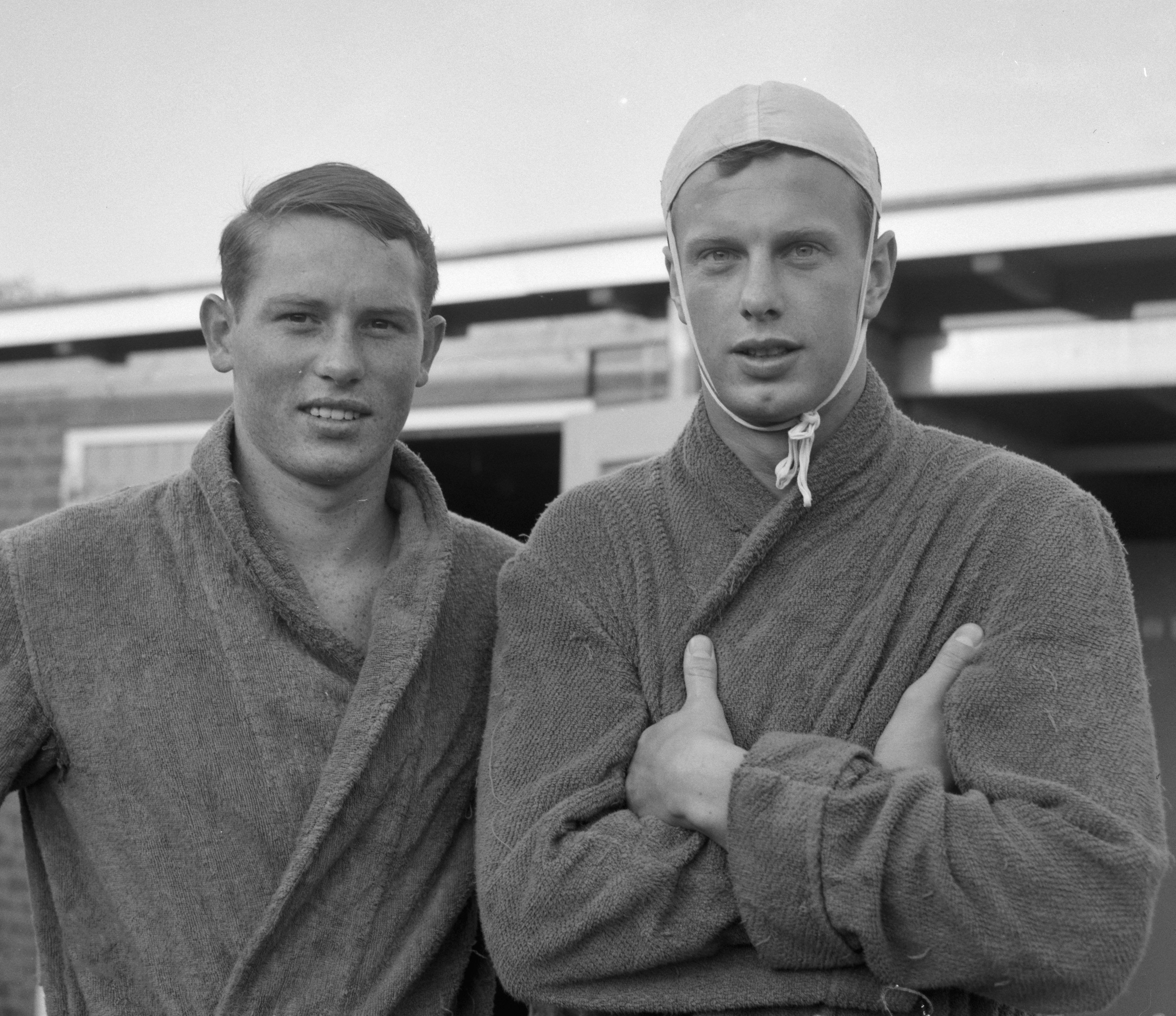 Bram Leenards and Harro Ran 1961