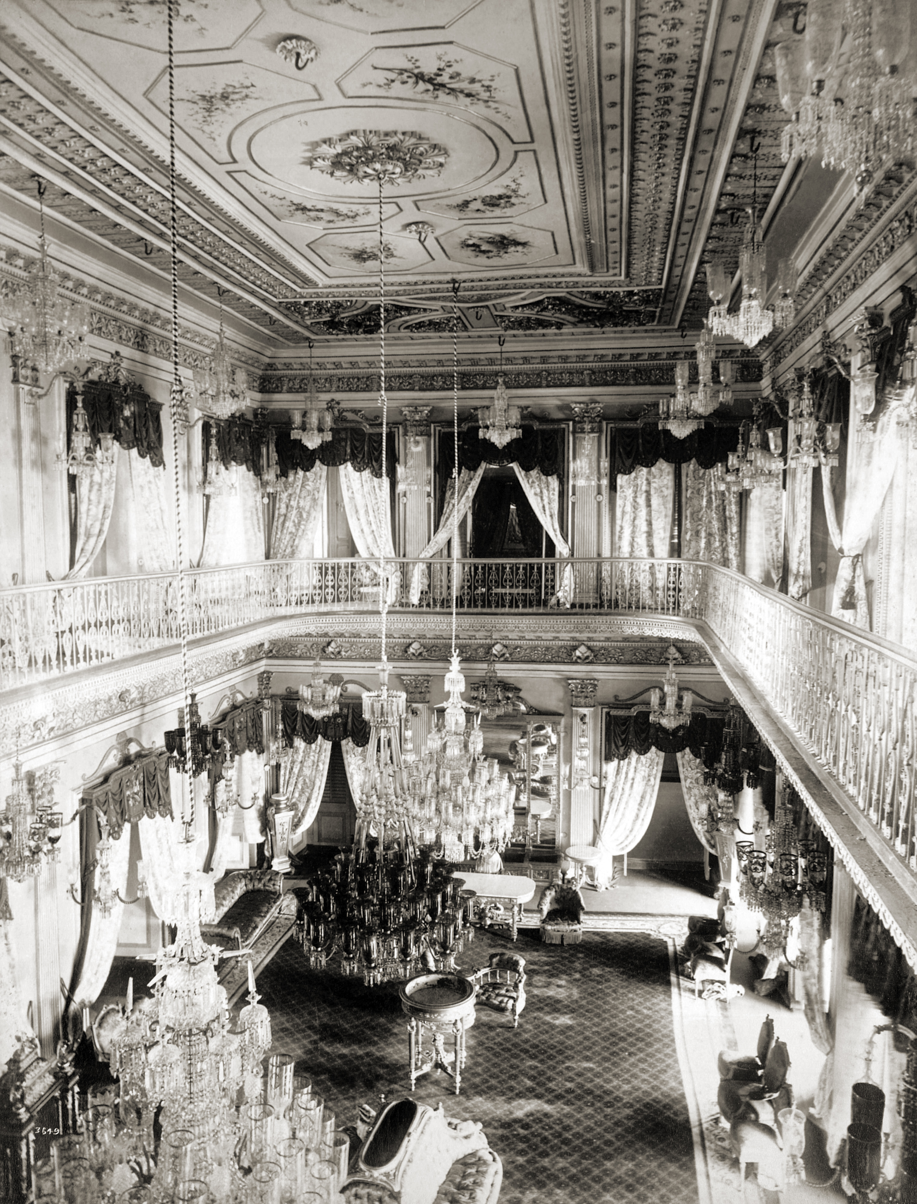 Drawing Room of Chowmahela Palace, Hyderabad, India