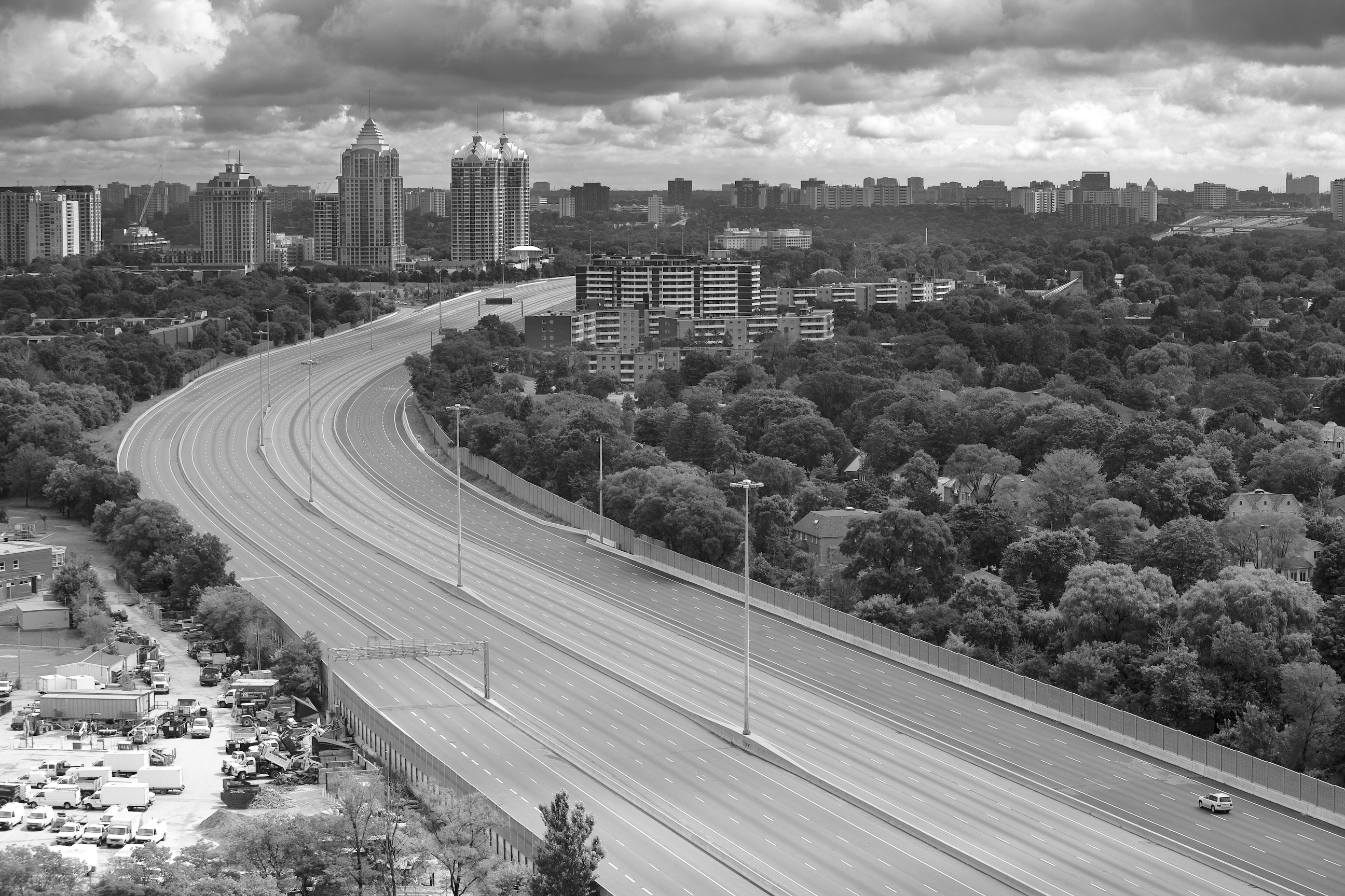Evacuated Highway 401