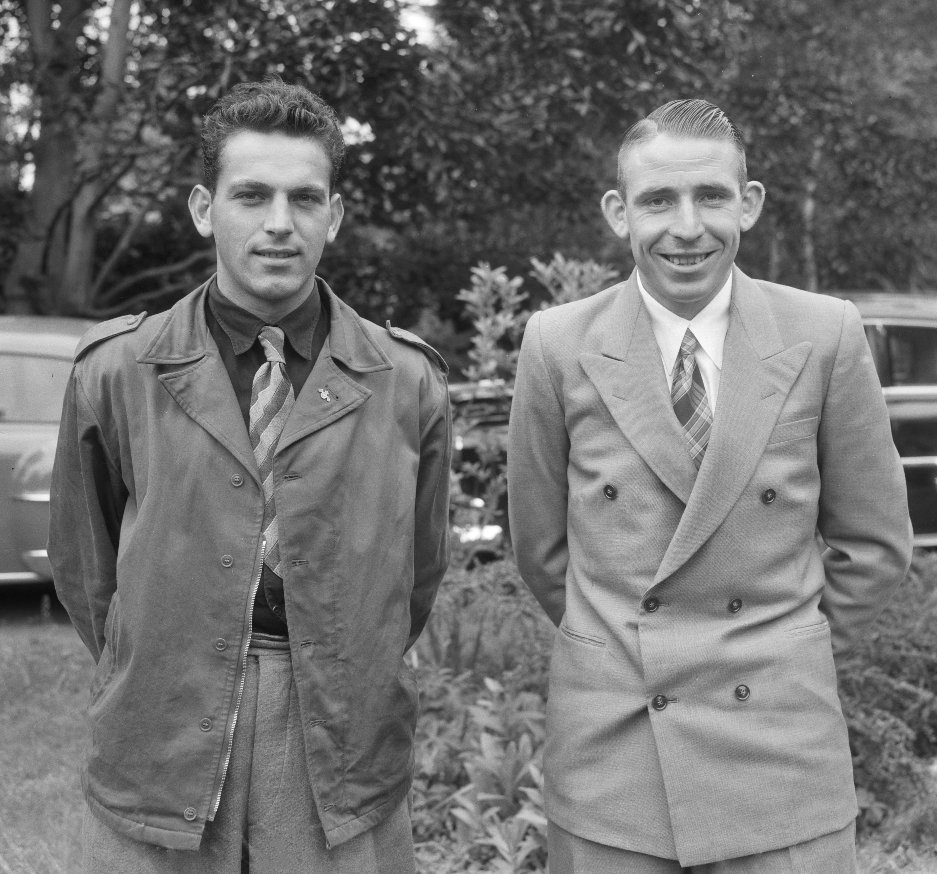 Jules Maenen and Nico van Est 1954