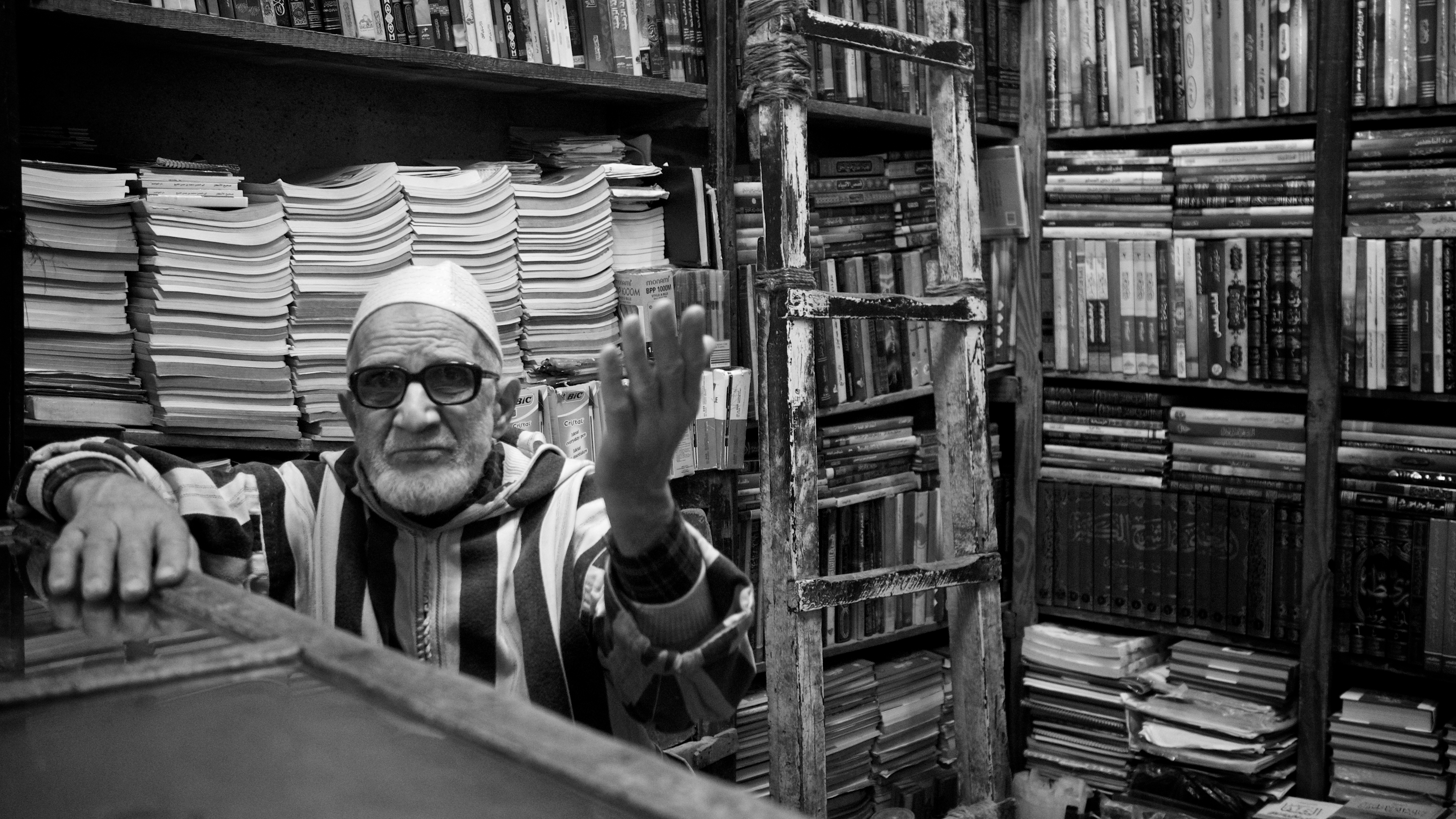 Librarian of Marrakesh, Morocco