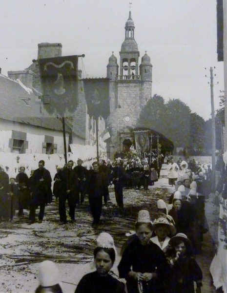 159 Musée breton Jacques de Thézac Procession de la Fête-Dieu Combrit
