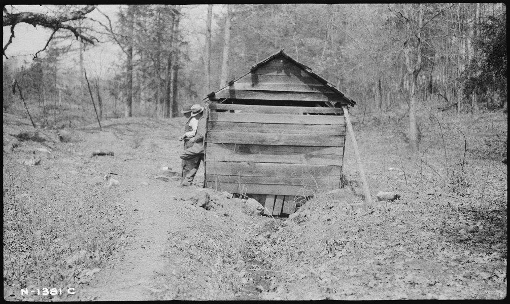 Albright, Mrs Daniel, spring house - NARA - 279901