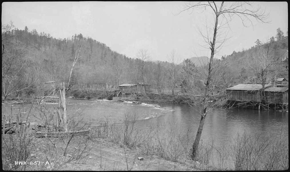 Ammons Mill on the Nantahala River - NARA - 279823