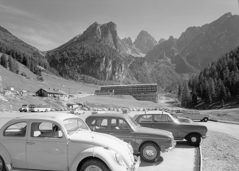 Axamer Lizum Parkplatz 1964