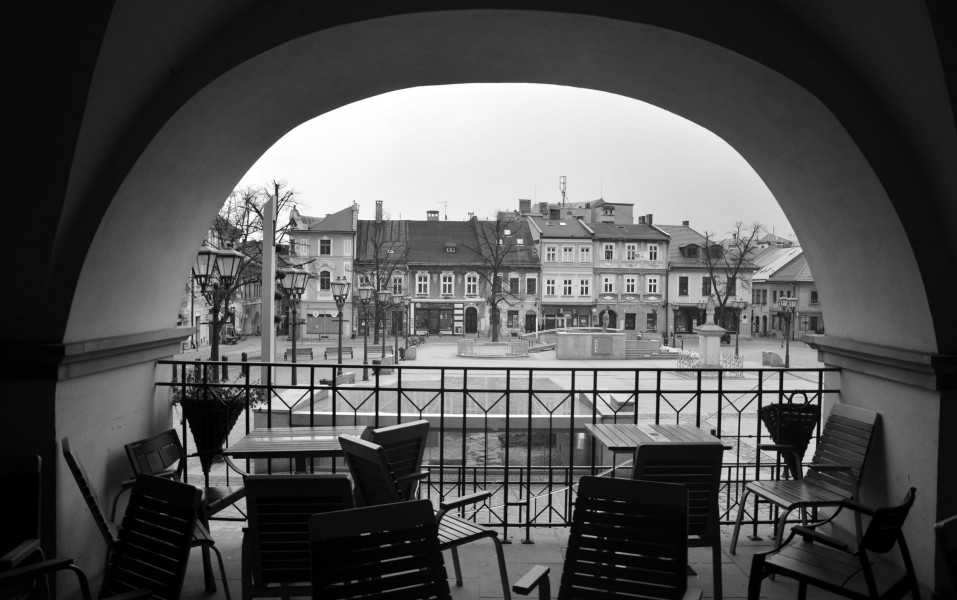 Black and white Bielsko-Biała 0650