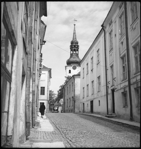 CH-NB - Estland, Tallinn (Reval)- Strasse - Annemarie Schwarzenbach - SLA-Schwarzenbach-A-5-16-032