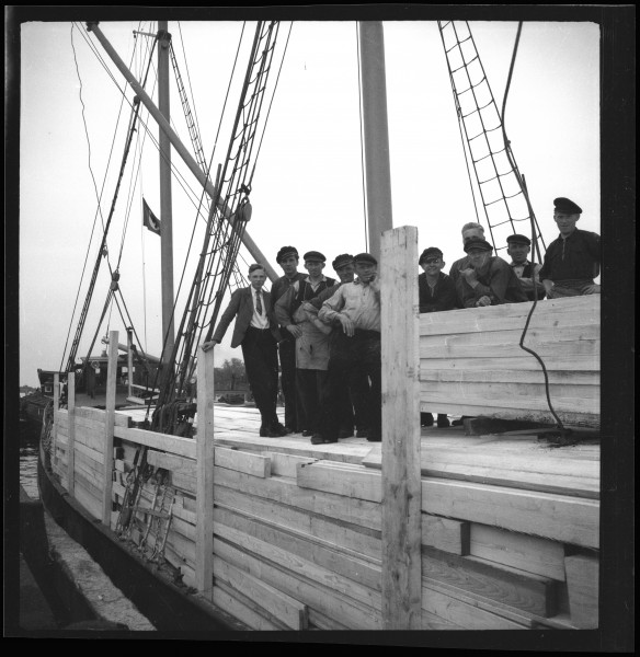 CH-NB - Freie Stadt Danzig, Danzig (Gdansk)- Schiff (Lokalisierung unsicher) - Annemarie Schwarzenbach - SLA-Schwarzenbach-A-5-13-031