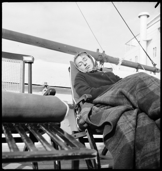 CH-NB - Nordatlantik- Schiffsüberfahrt - Annemarie Schwarzenbach - SLA-Schwarzenbach-A-5-10-050