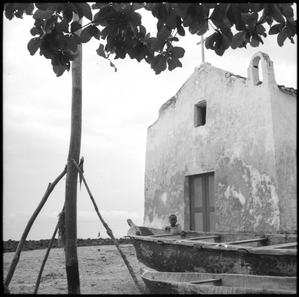 CH-NB - Portugal, San Thomé (São Tomé und Príncipe)- Kirche - Annemarie Schwarzenbach - SLA-Schwarzenbach-A-5-25-047
