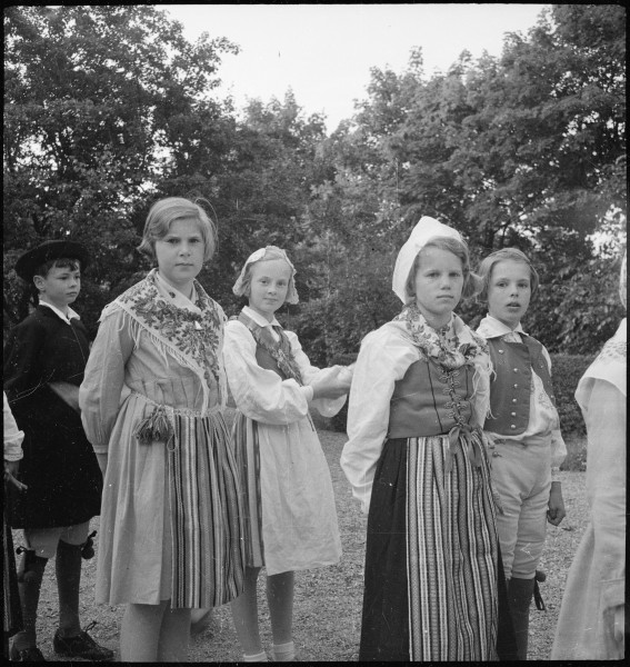 CH-NB - Schweden- Mitsommerfest - Annemarie Schwarzenbach - SLA-Schwarzenbach-A-5-17-228