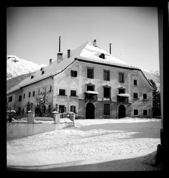 CH-NB - Schweiz, Samedan- Haus - Annemarie Schwarzenbach - SLA-Schwarzenbach-A-5-08-126