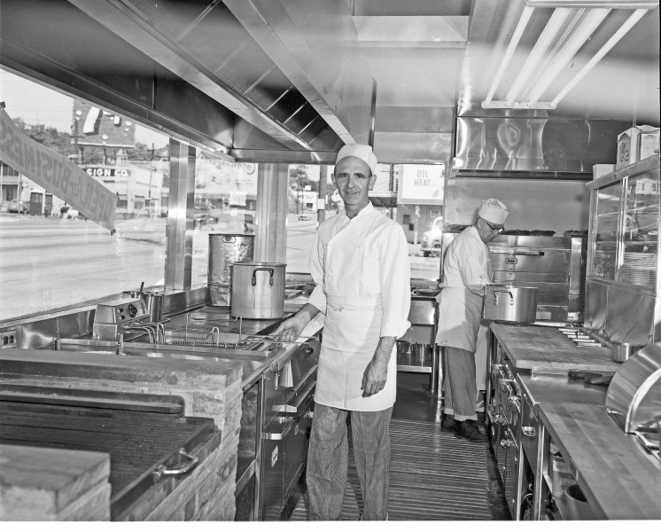Cooks at Taller's Restaurant, Seattle, 1954