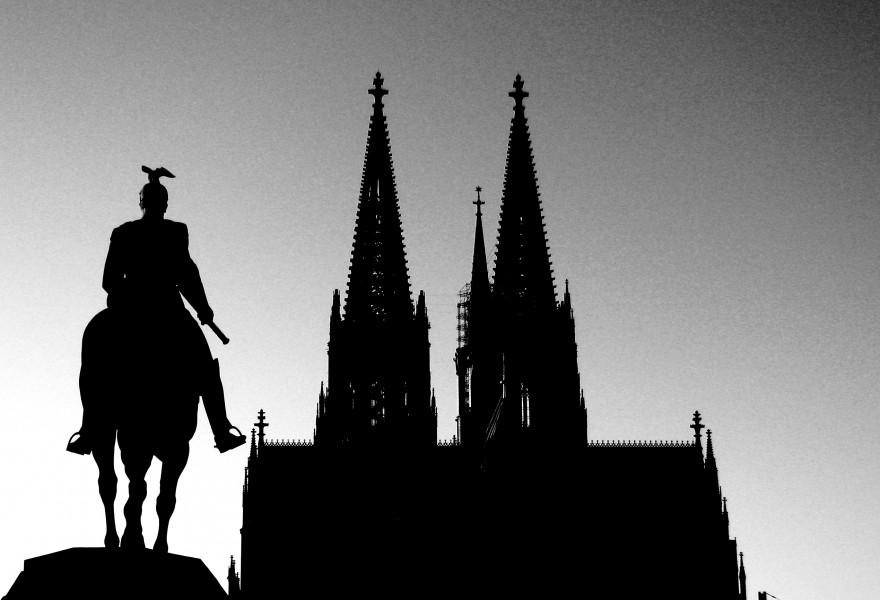 DE-NW - Cologne - Black And White - Cologne Cathedral (4890697338)