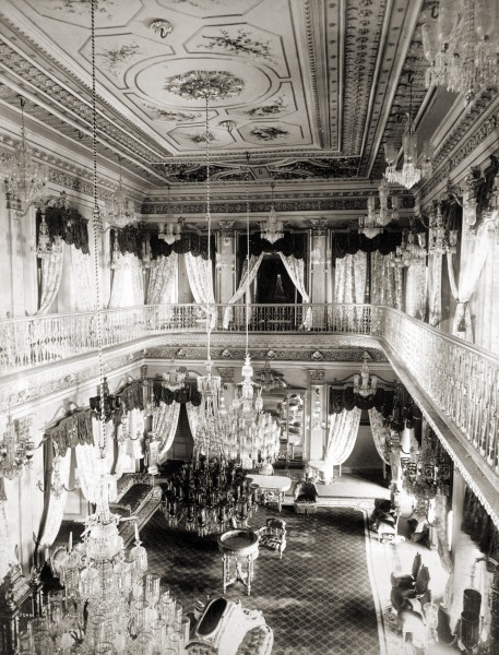 Drawing Room of Chowmahela Palace, Hyderabad, India