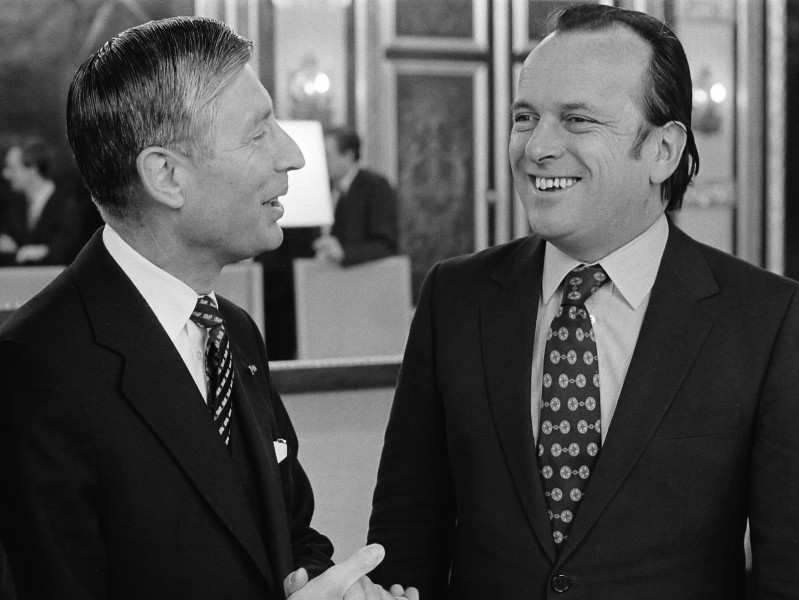 Dries van Agt en Francisco José Pereira Pinto Balsemão (1982)