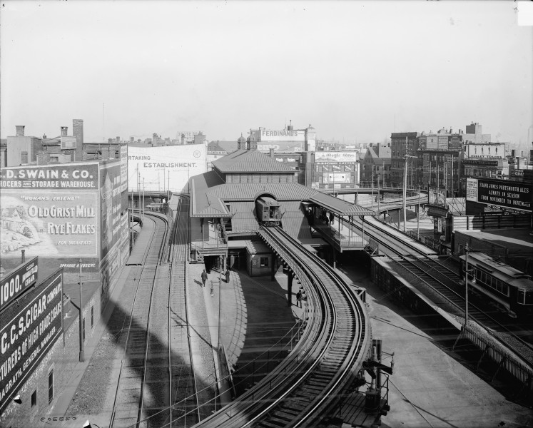 Dudley northbound platforms