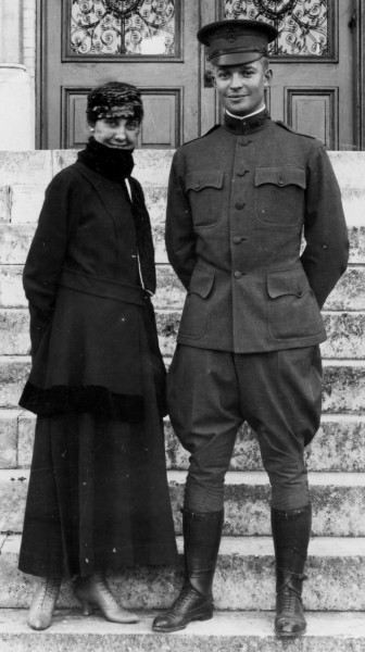 Eisenhower with Mamie