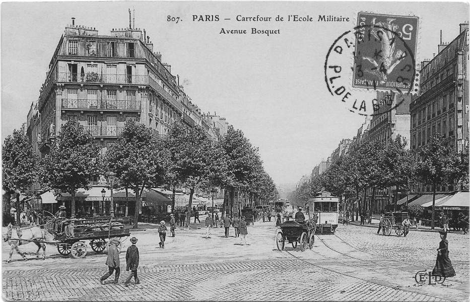 ELD postcard 807 Paris