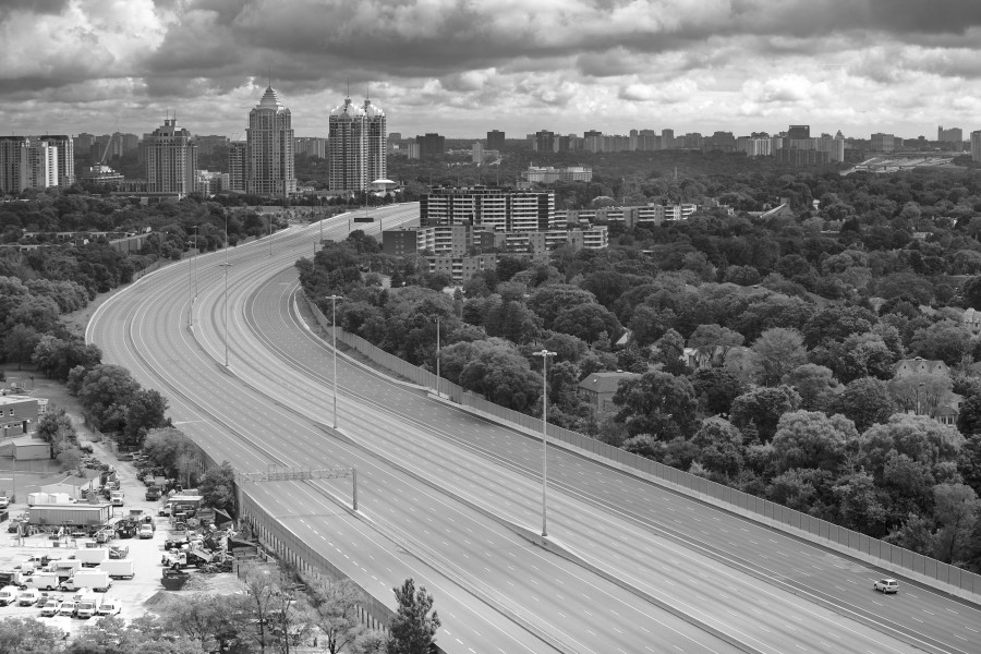 Evacuated Highway 401