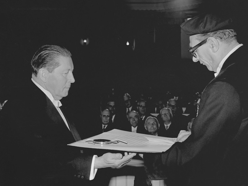 Gerrit Rietveld en Jo van den Broek (1964)