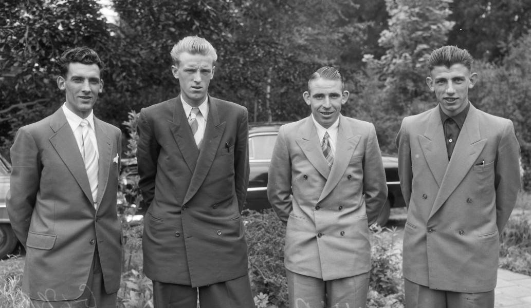 Gerrit Voorting, Nico van Est, Thijs Roks 1954