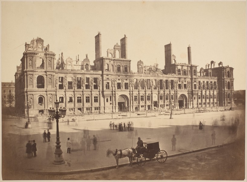 Hôtel de Ville after the Commune (original)